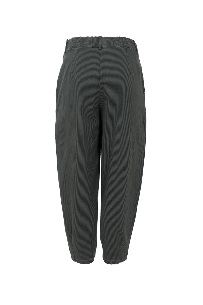 Black Colour - Bcmille Barrel Pant 41134 - Army
