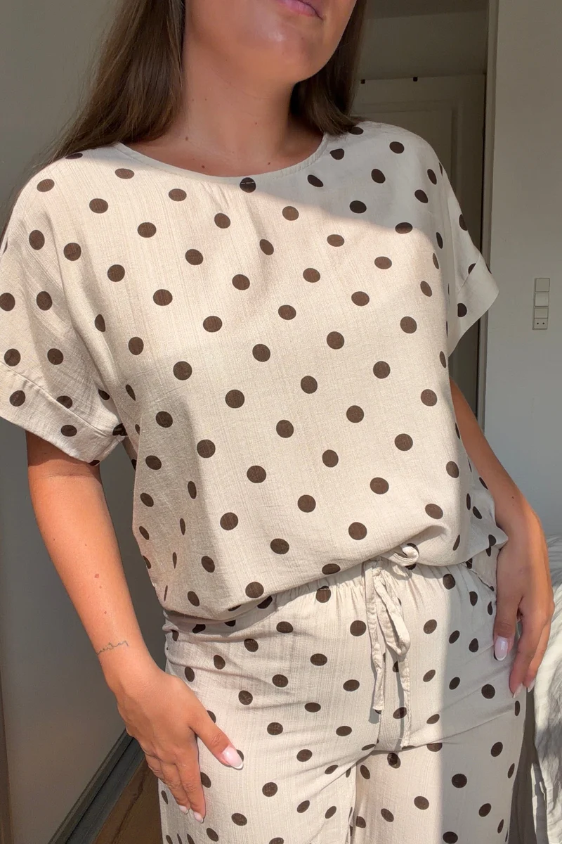 A-Bee - Delara Pants - Beige