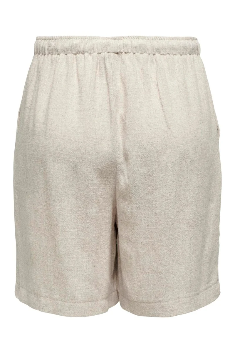 Only - Onlsiesta Pull-Up Lin Bl Shorts - 4597039 Moonbeam