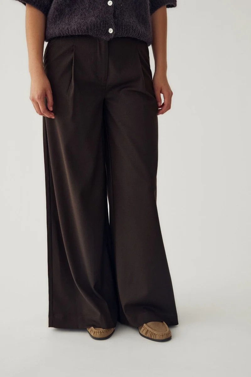 Noella - Kazia Pants 12700026 - 674 - Chocolate