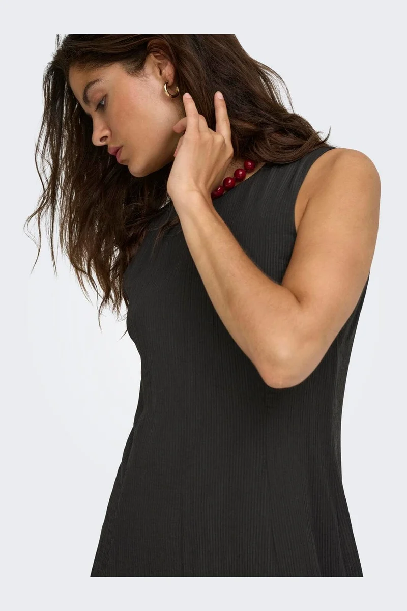 Jdy - Jdymyrna S/L Ancle Dress - 5200563 Chocolate Torte