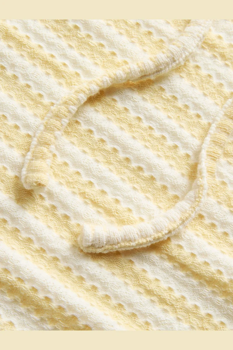 Jjxx - Jxsiena Ls Open Back Dress - 5020988 Sunlight Vanilla Ice