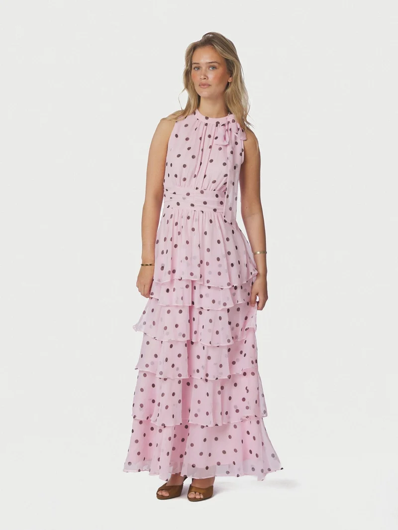 Neo Noir - Marli Big Dot Dress 167758 - 754 - Light Pink
