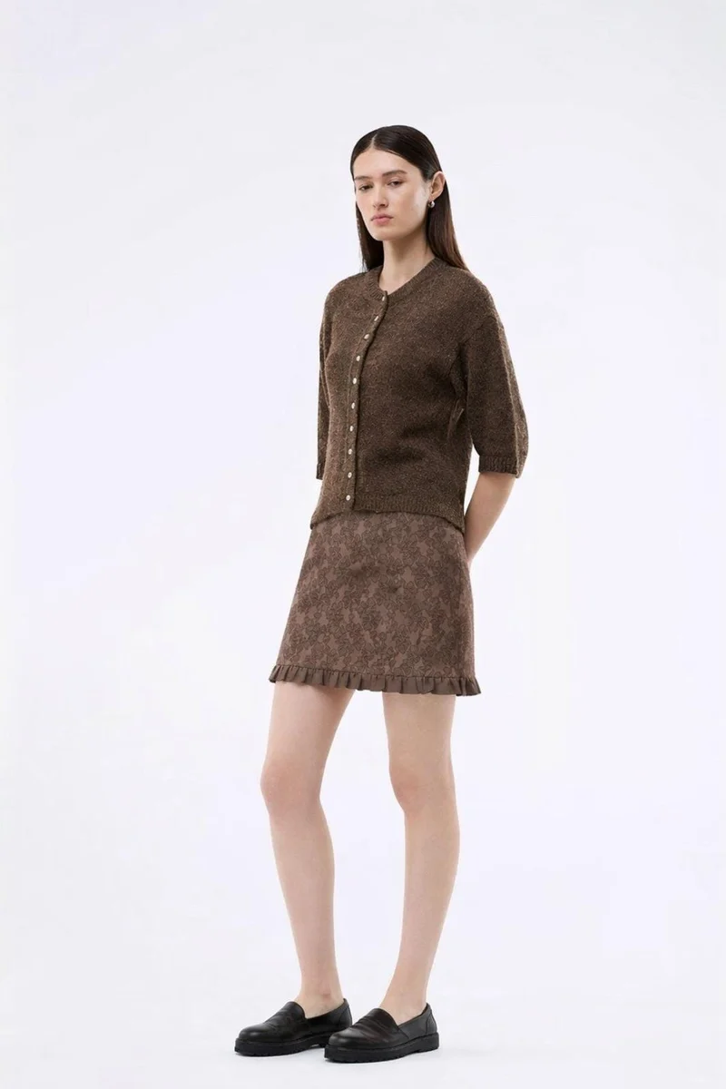 Modström - Briannamd Skirt 59180 - 5584 - Chocolate Chip