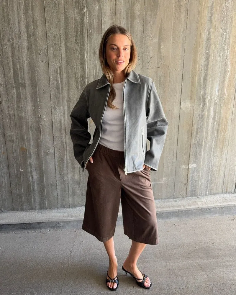Modström - Britneymd Long Shorts 59230 - 5584 - Chocolate Chip