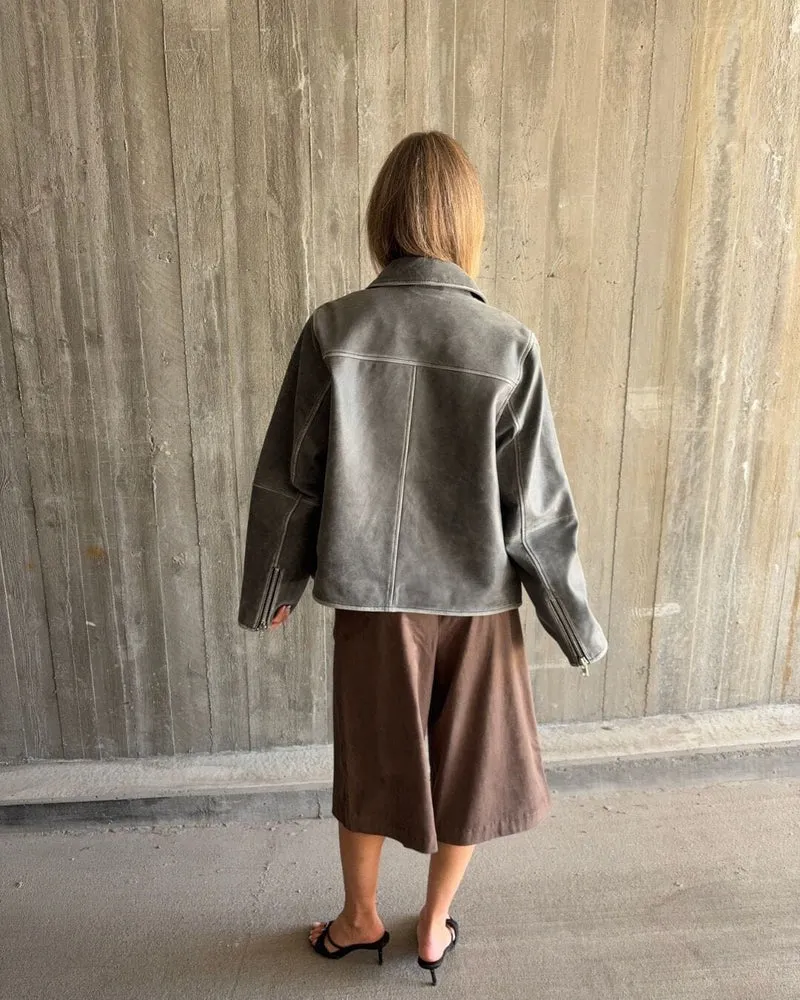 Modström - Britneymd Long Shorts 59230 - 5584 - Chocolate Chip