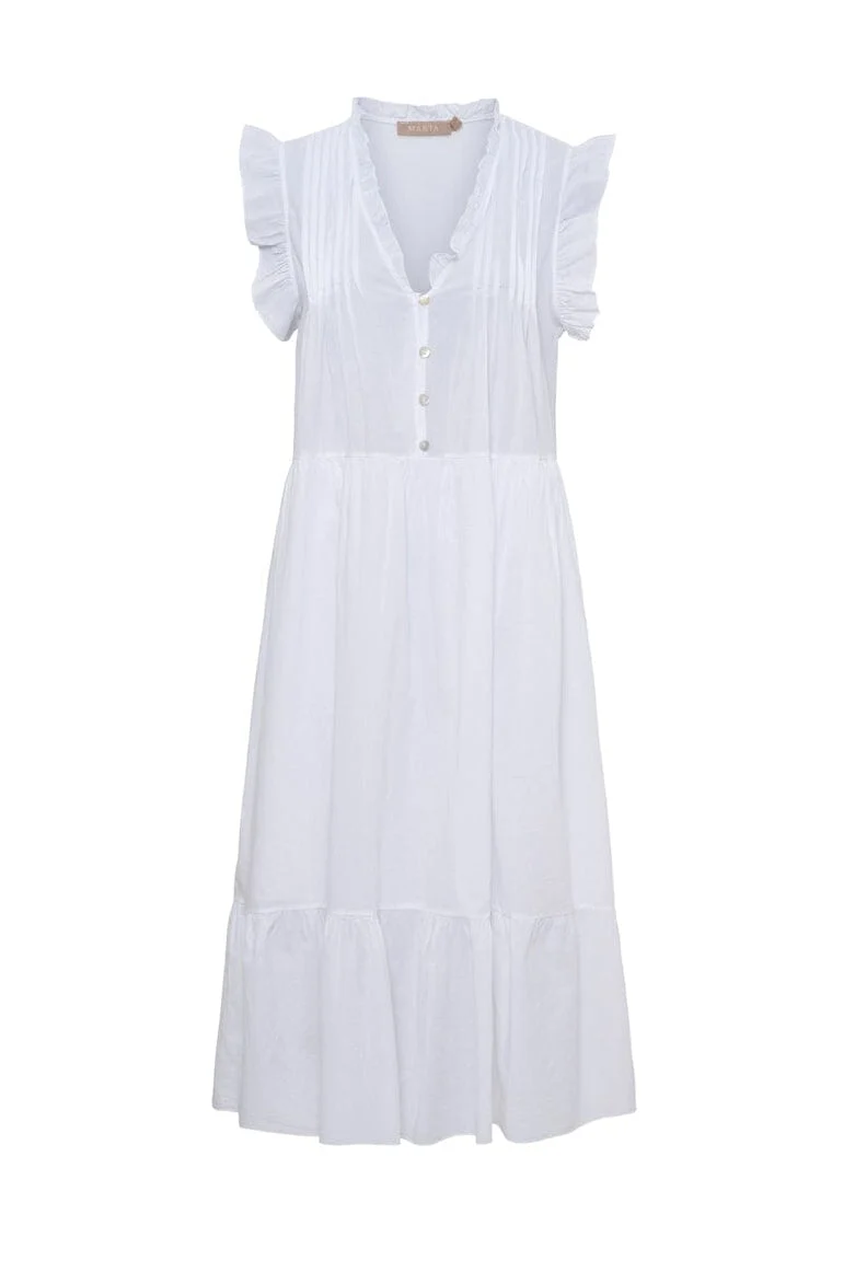 Marta Du Chateau - Mdcjovelina Dress Tc59836m - White