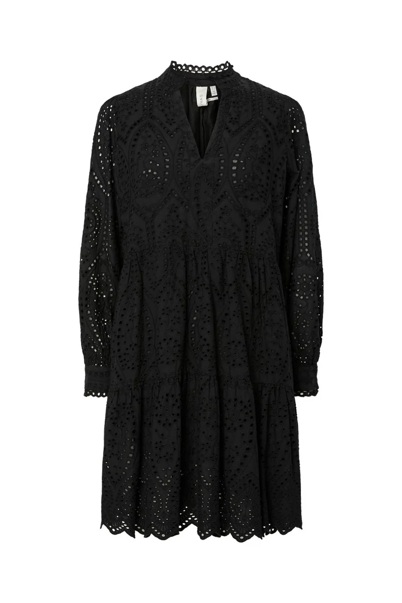 YAS - YasHoli Ls Dress S. - Black