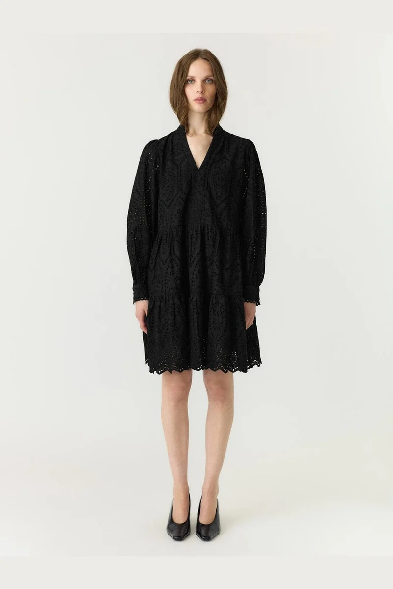 YAS - YasHoli Ls Dress S. - Black