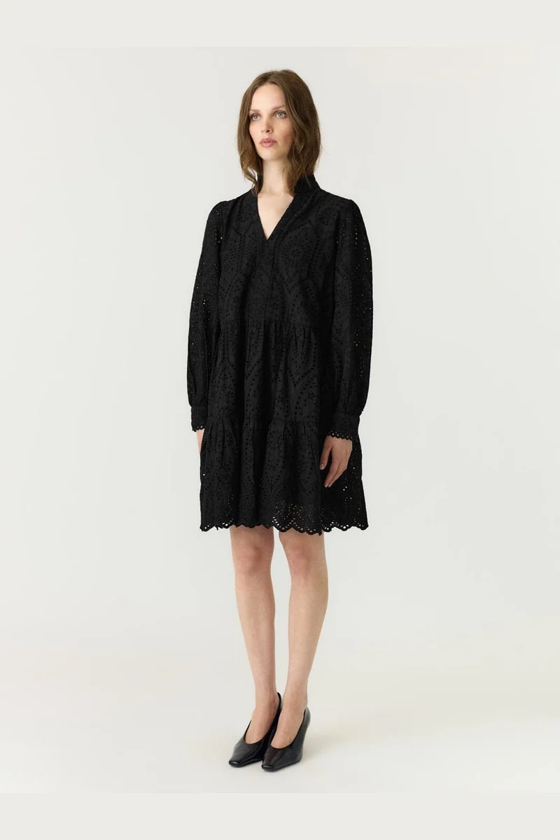 YAS - YasHoli Ls Dress S. - Black