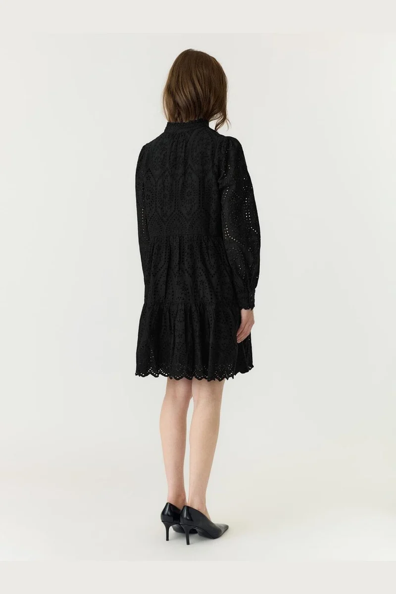 YAS - YasHoli Ls Dress S. - Black
