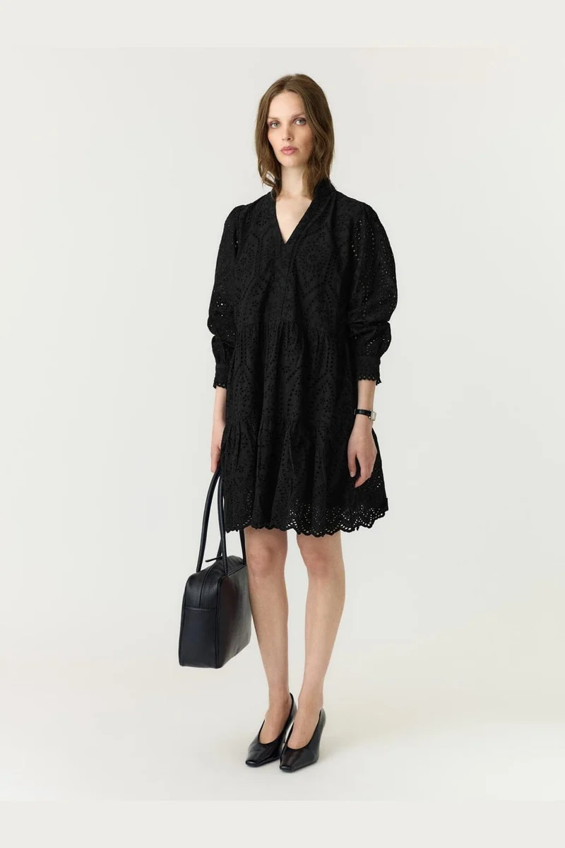 YAS - YasHoli Ls Dress S. - Black
