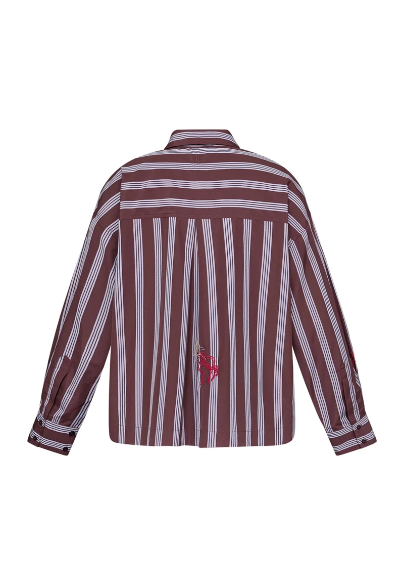 Love & Divine - Love1555-1 20019 - 830 - Brown Stripes Emb.