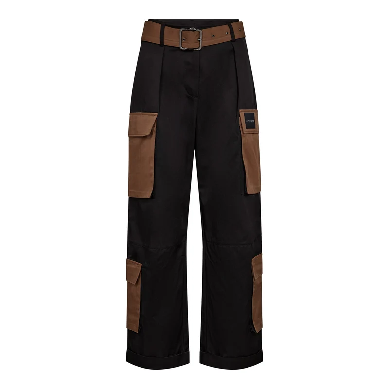 Haute L'Amitié - Rabi Mix Pocket Pant HL10836 - Dusty Mocca