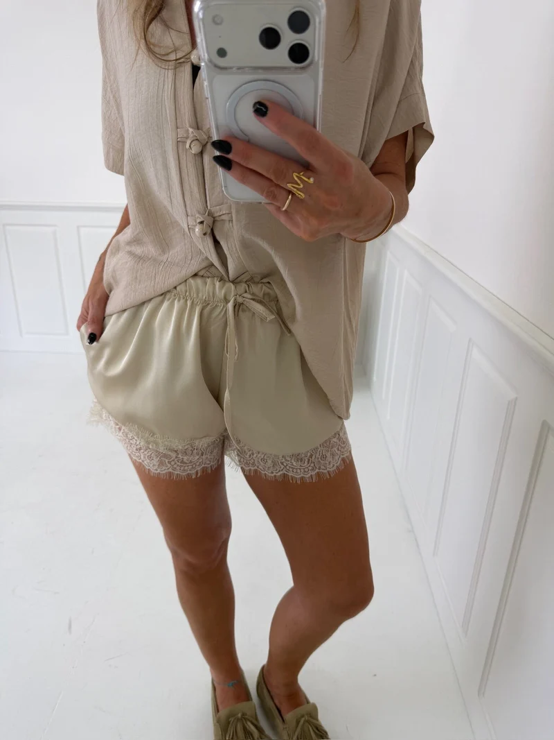 A-Bee - Irene Shorts 37053-1 - Ecru