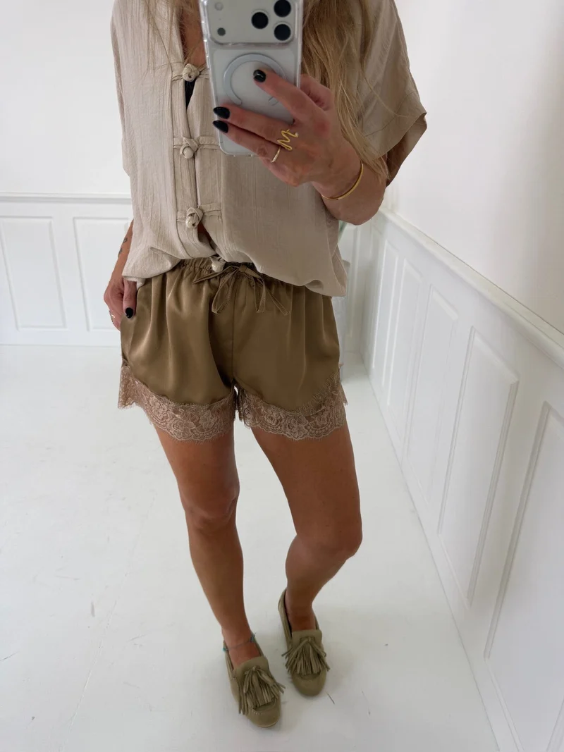 A-Bee - Irene Shorts 37053-1 - Beige