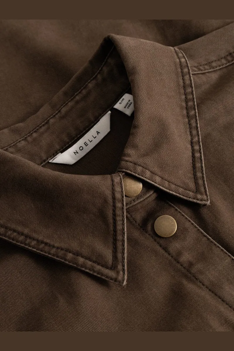 Noella - N-Marthena Shirt 13910004 - 1483 - Cocoa Brown