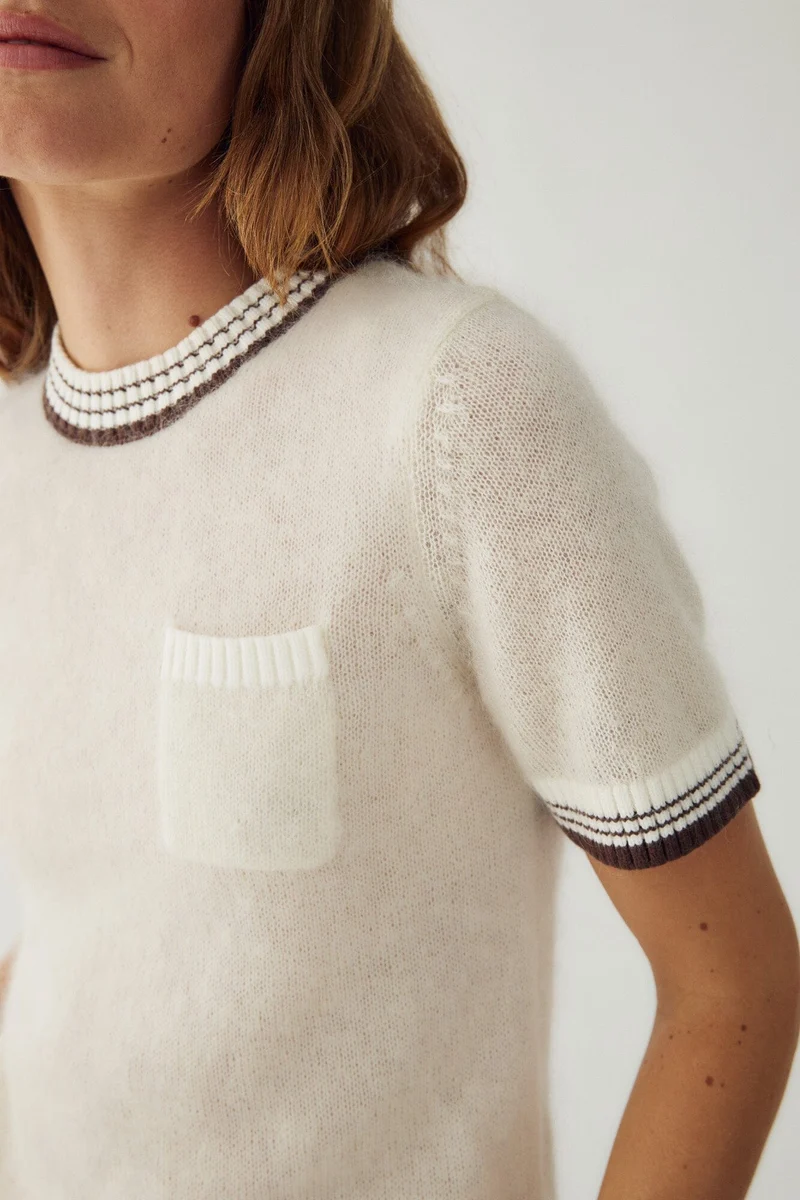 Noella - N-Marthy Knit 16400001 - 1502 - Ivory Brown