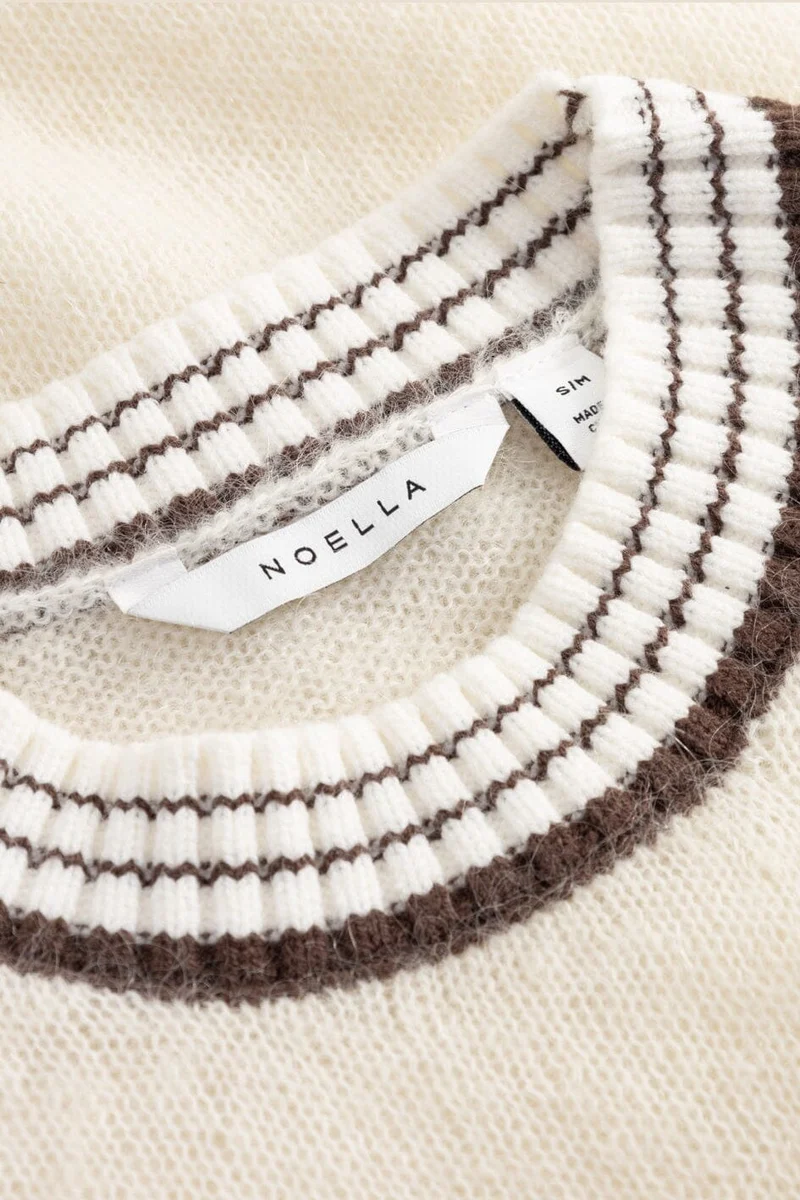 Noella - N-Marthy Knit 16400001 - 1502 - Ivory Brown