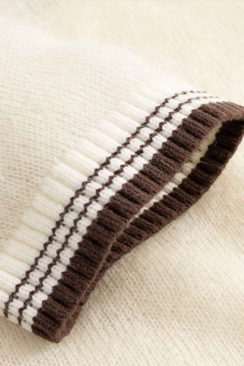 Noella - N-Marthy Knit 16400001 - 1502 - Ivory Brown