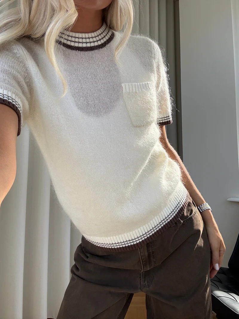 Noella - N-Marthy Knit 16400001 - 1502 - Ivory Brown