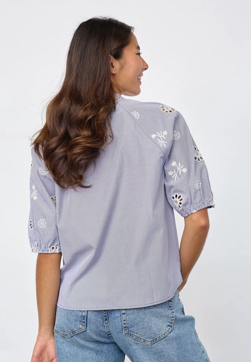 Sisters Point - Edina-Ss 19926 - 831 - Navy Stripes
