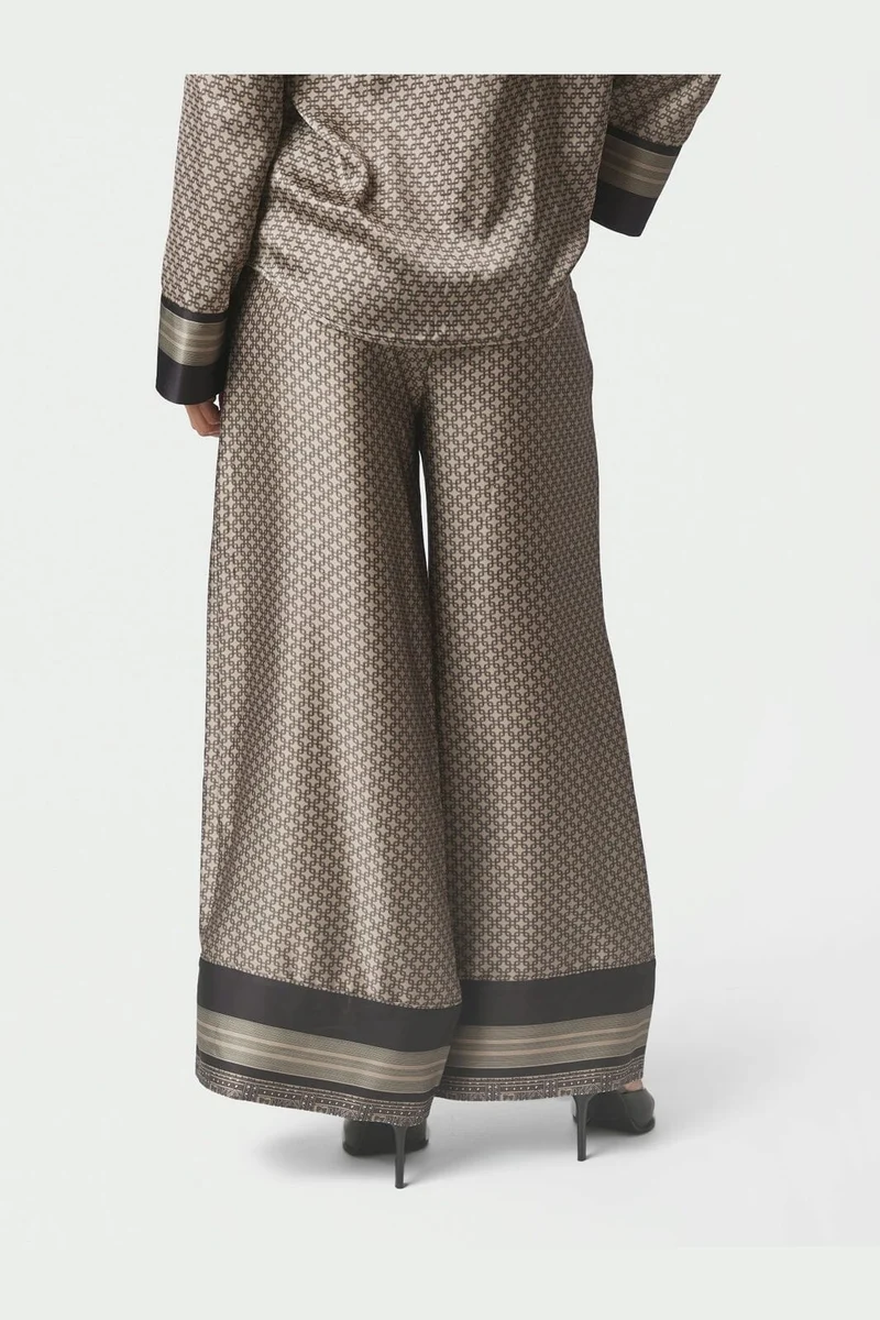 Neo Noir - Sora Pattern Pants 170076 - 123 - Beige