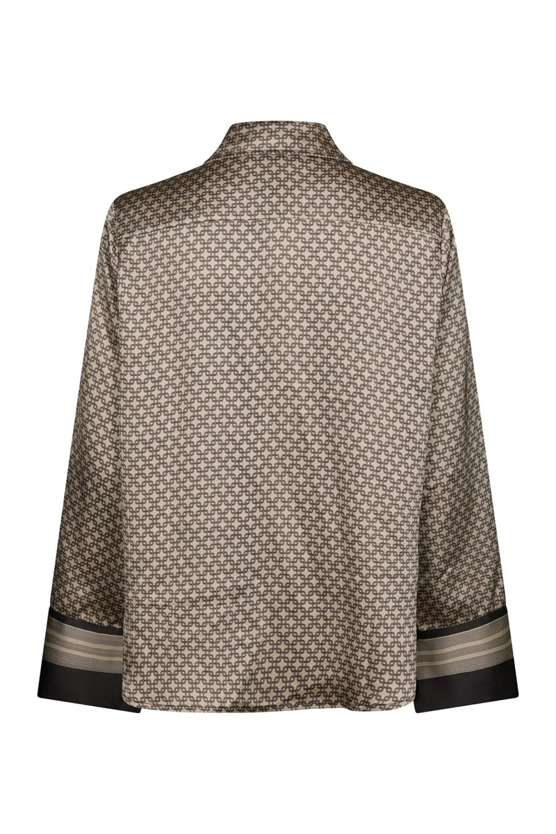 Neo Noir - Mistan Pattern Shirt 170075 - 123 - Beige