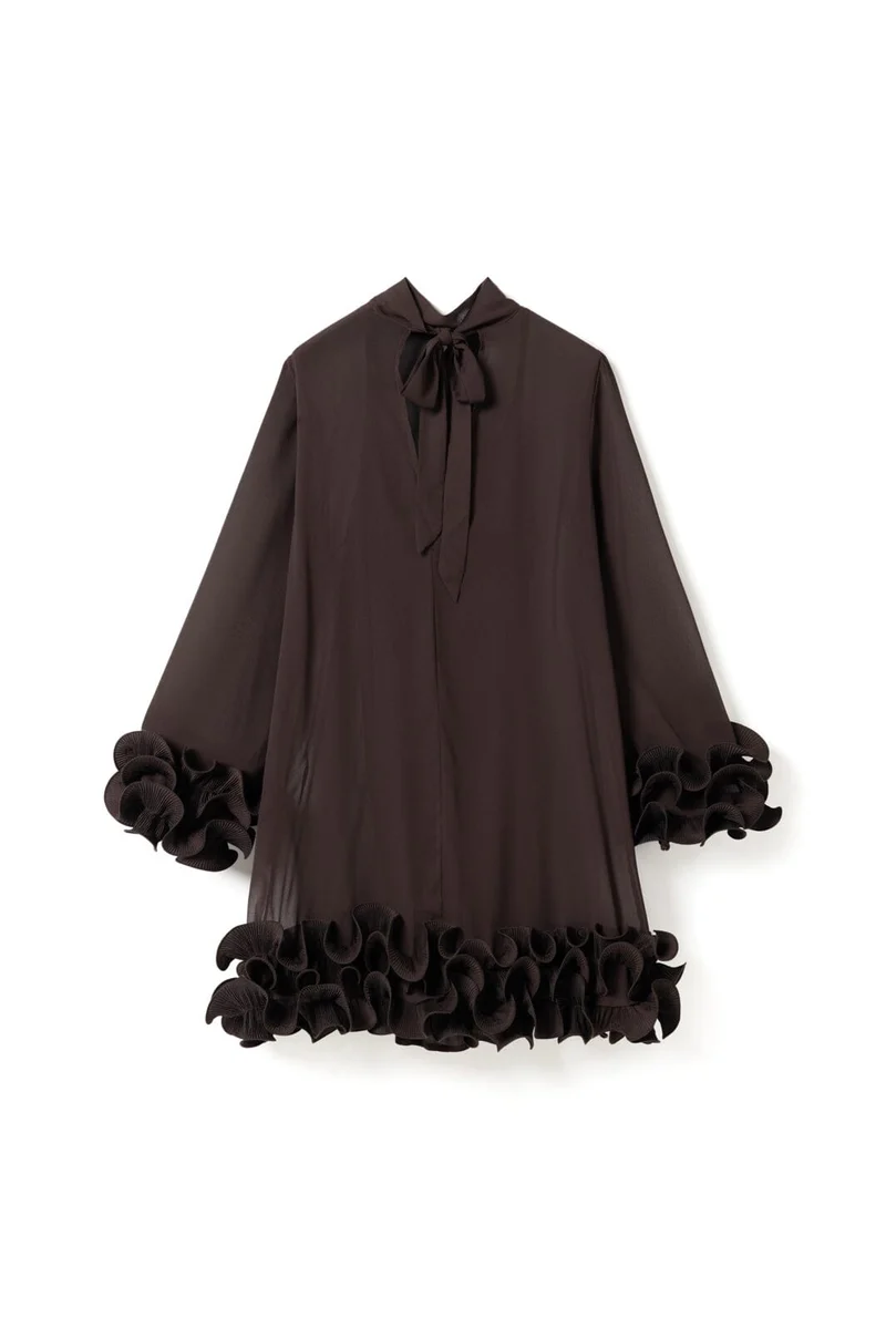 Noella - Latania Dress 14510001 - 674 - Chocolate