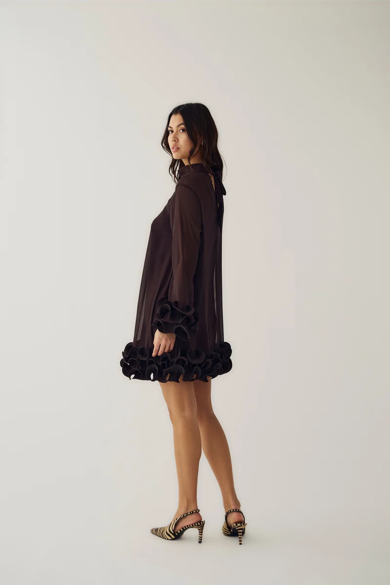 Noella - Latania Dress 14510001 - 674 - Chocolate