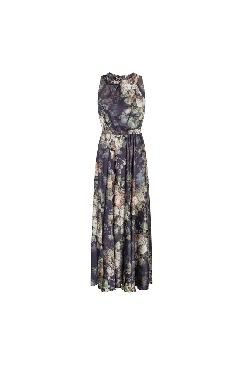 Karmamia - Florence Dress 2473 - Indigo Bloom