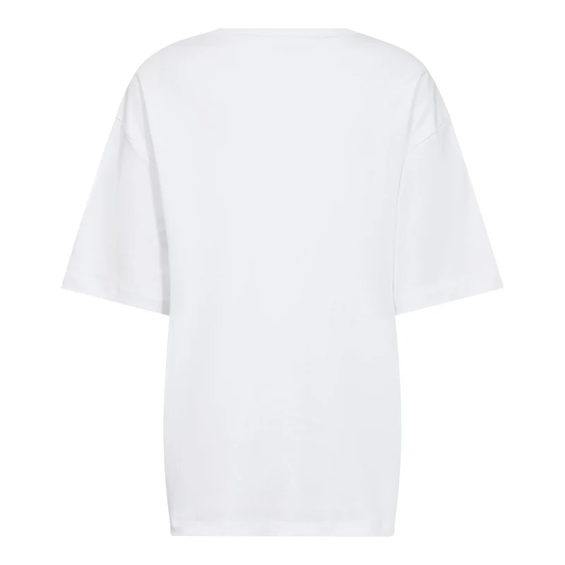 Co´Couture - Medaxcc Asym Tee 500086 - 10001 - White