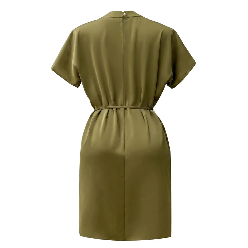 Liberte - Pip Ss Pearl Dress 22455 - Avocado