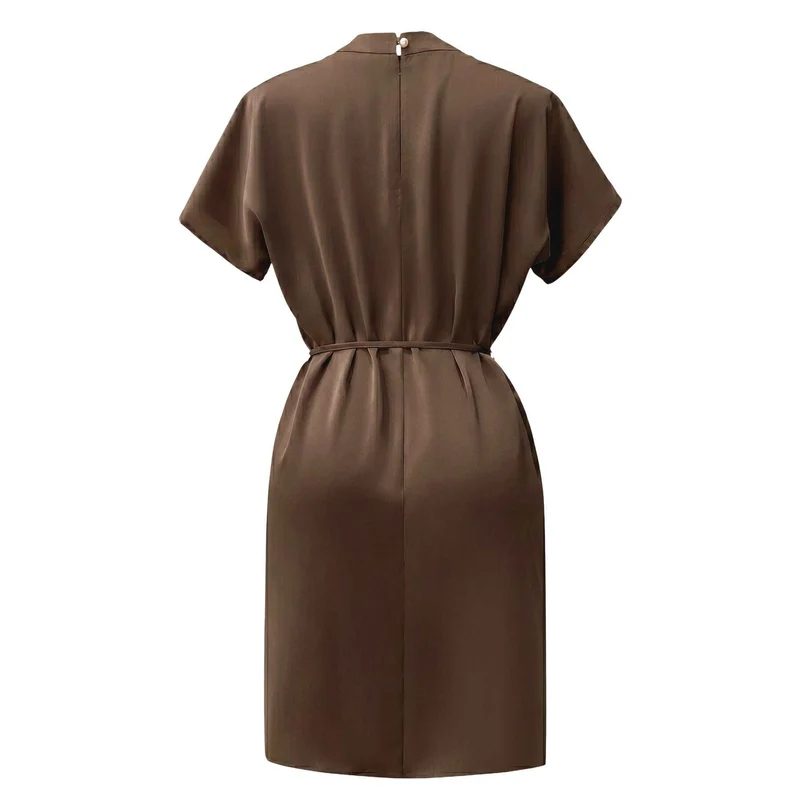 Liberte - Pip Ss Pearl Dress 22455 - Brown