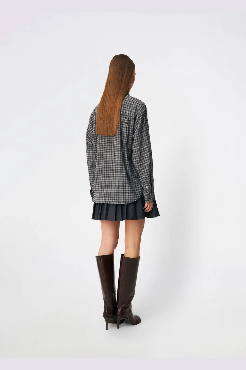 Modström - Dorotheamd Shirt 59489 - 12072 - Grey Check