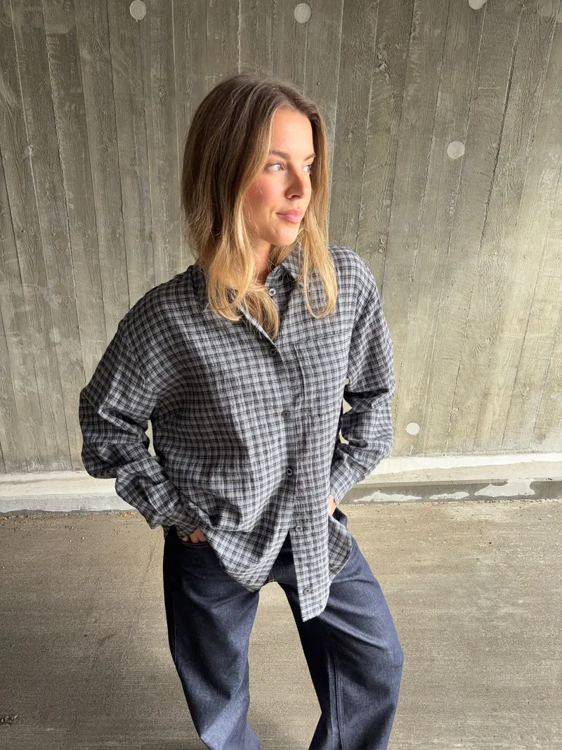 Modström - Dorotheamd Shirt 59489 - 12072 - Grey Check