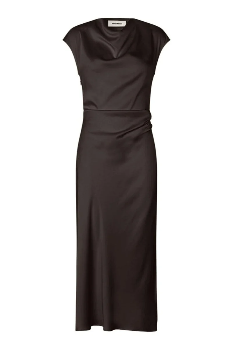 Modström - Tailormd Dress 58386 - 05508 - Seal Brown