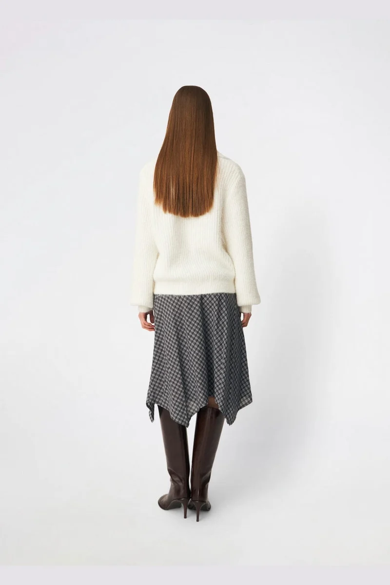 Modström - Dorotheamd Skirt 59488 - 12072 - Grey Check