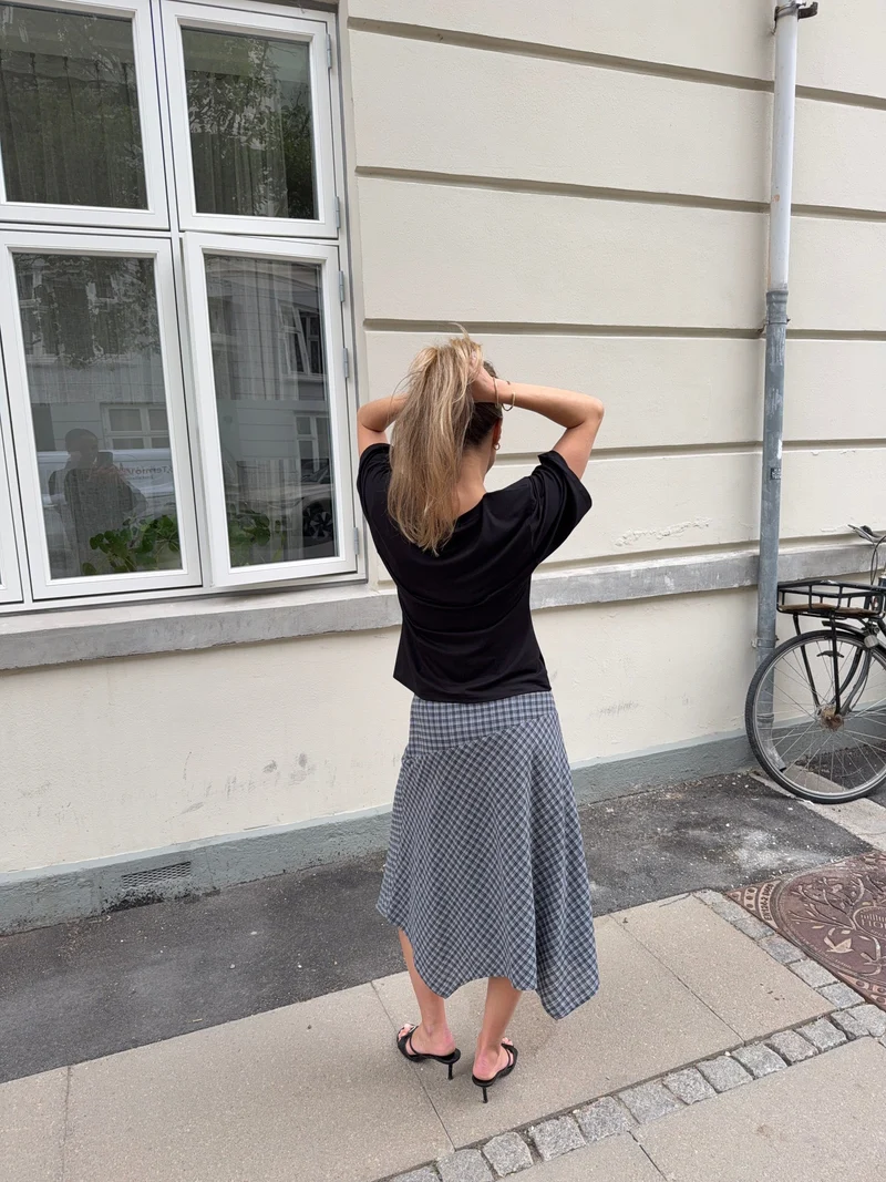 Modström - Dorotheamd Skirt 59488 - 12072 - Grey Check