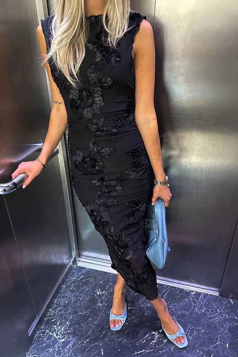 Noella - Lavinia Dress 1350001 - 004 Black