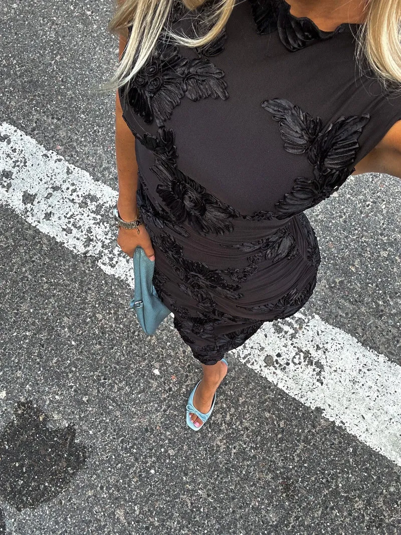 Noella - Lavinia Dress 1350001 - 004 Black