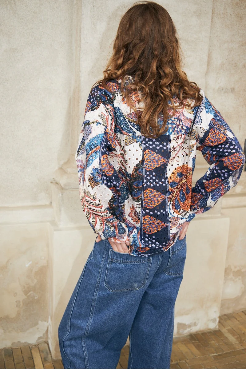 Lollys Laundry - Scottiell Shirt Ls 26403-1071 - 70 - Multi