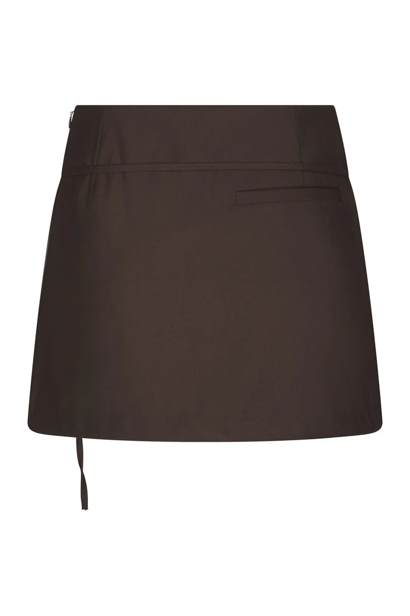 Neo Noir - Isla Skirt 167736 - 676 - Dark Brown