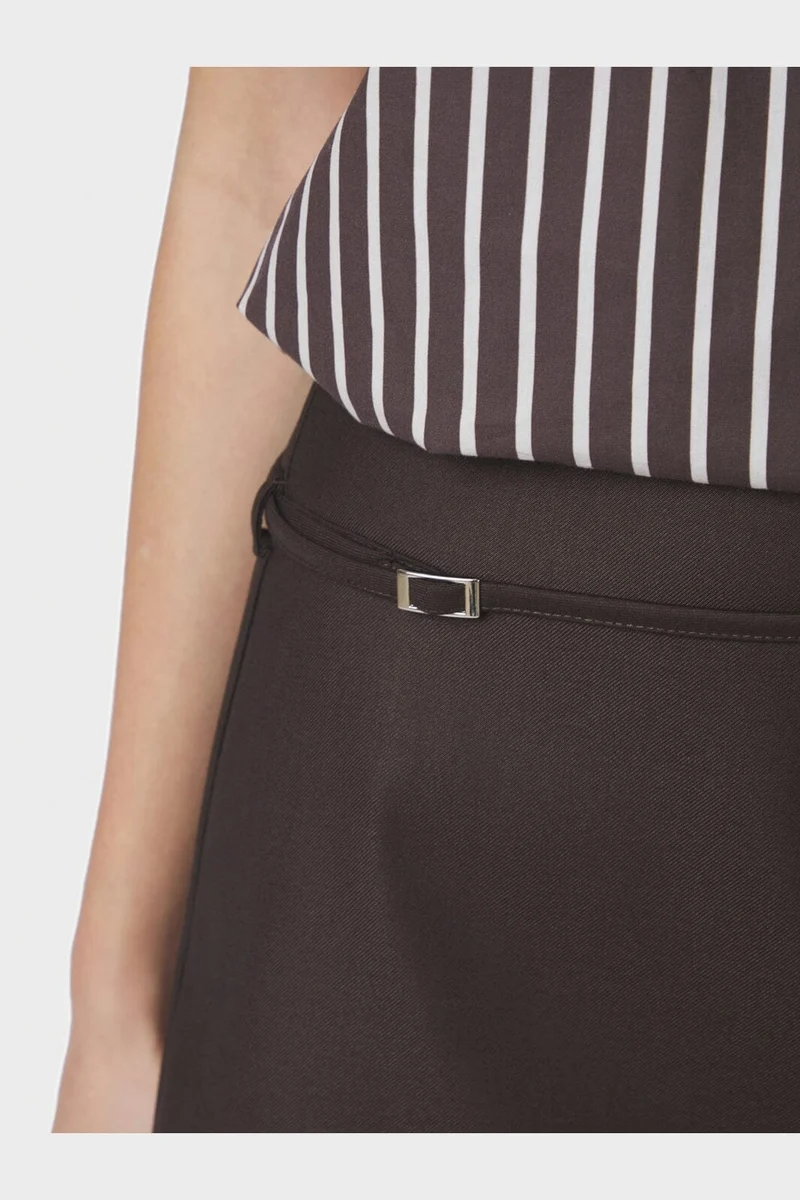 Neo Noir - Isla Skirt 167736 - 676 - Dark Brown