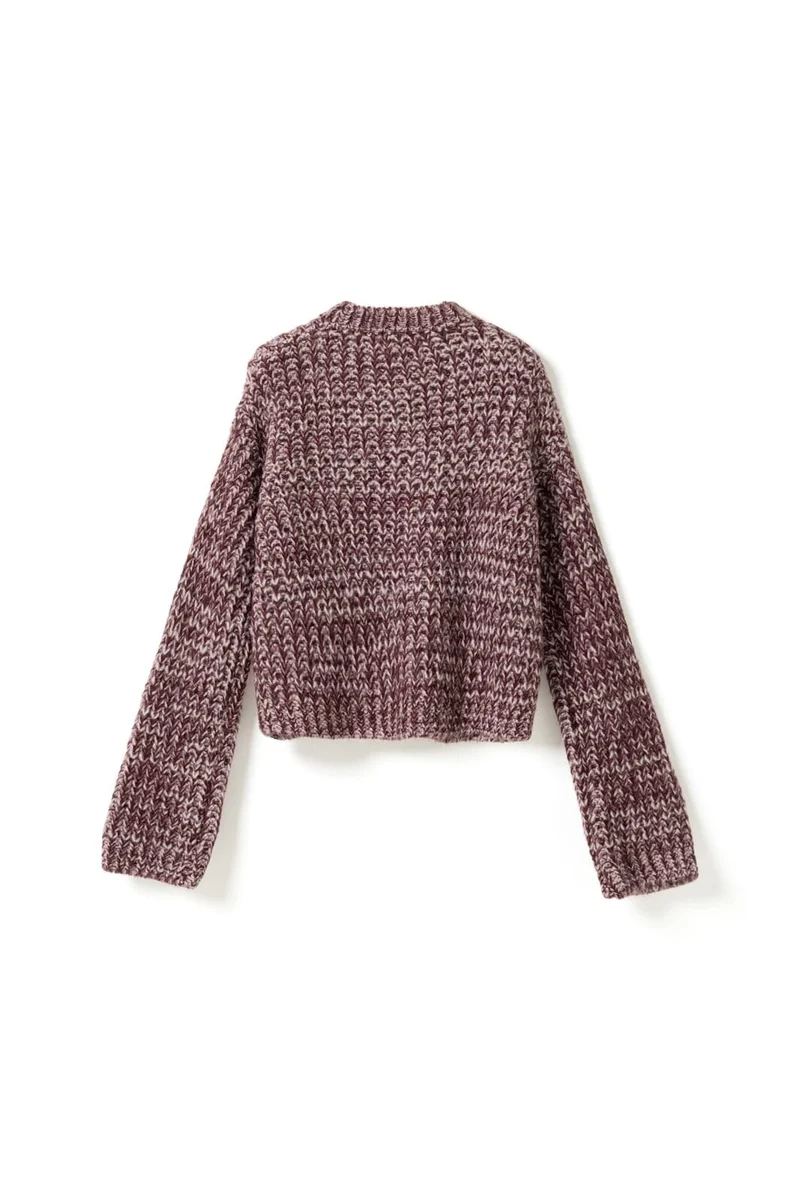 Noella - N-Lakisha Knit 16260001 - 1492 - Burgundy Rose Mix