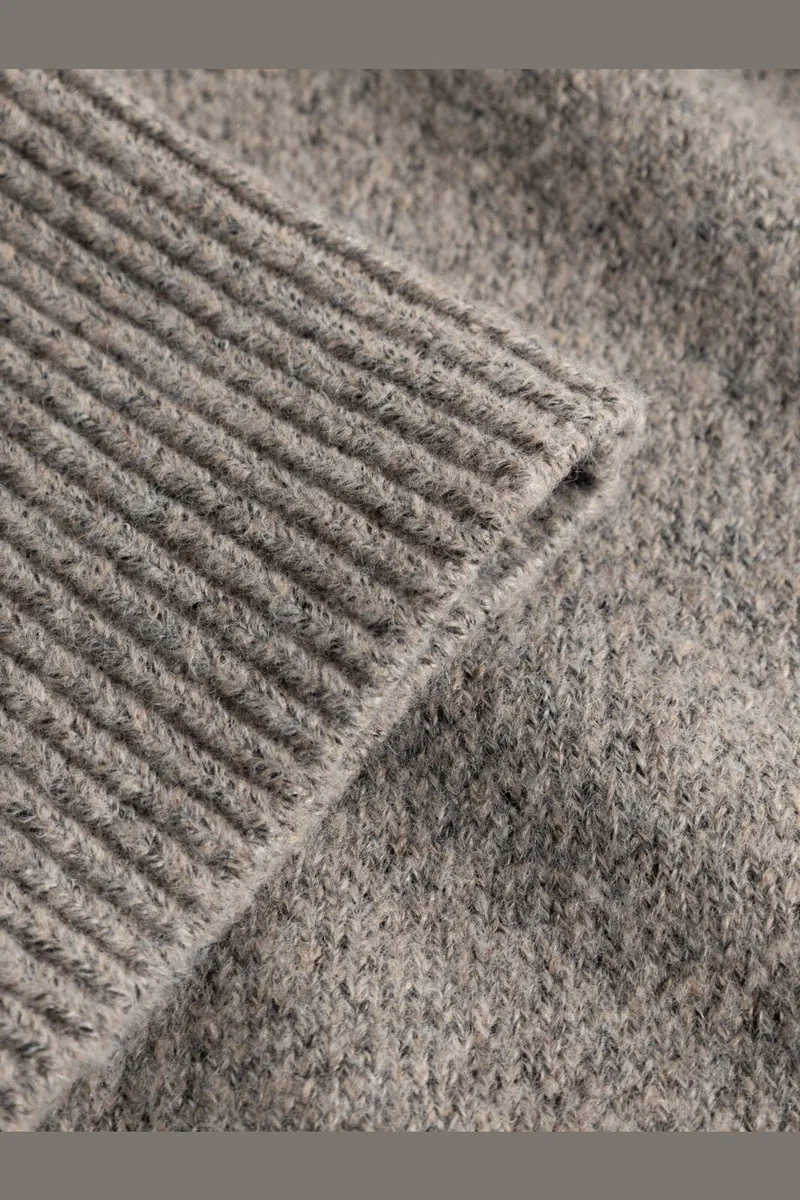 Noella - N-Maidie Knit 16090001 - 1481 - Dark Sand Melange