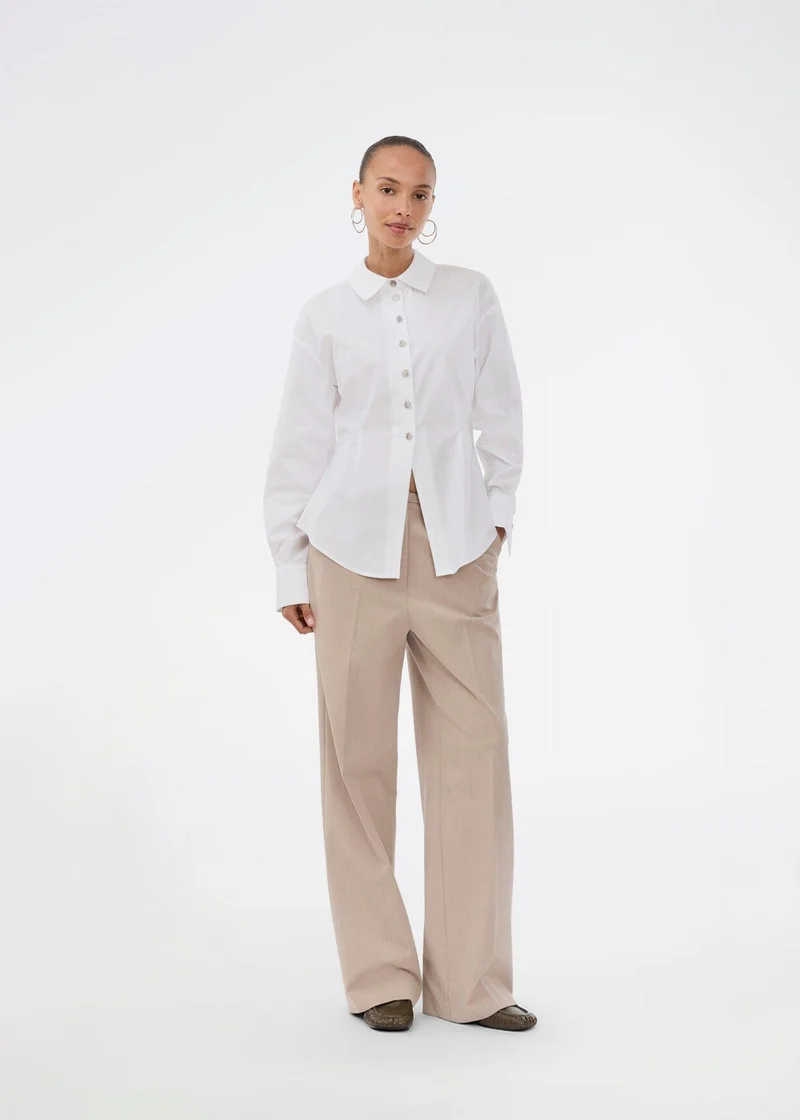Modström - Ullismd Shirt 59116 - 1 - White
