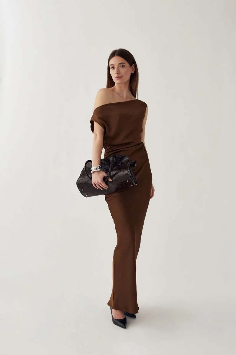Noella - N-Mignonette Dress 16240003 - 418 - Toffee