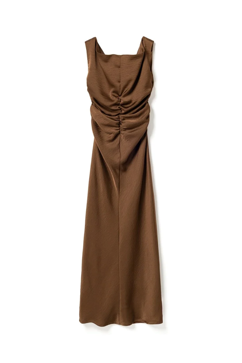 Noella - N-Mignonette Dress 16240003 - 418 - Toffee