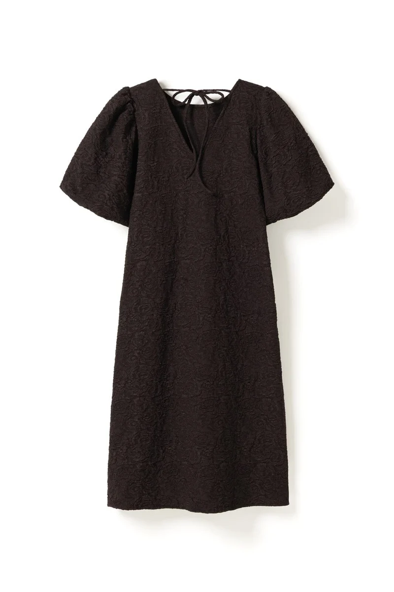 Noella - N-Pastis Long Dress 14840001 - 674 - Chocolate